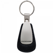 dodge-leather-teardrop-key-fob-black-19369-classic-auto-store-online