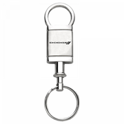 dodge-stripe-satin-chrome-valet-key-fob-silver-22076-classic-auto-store-online