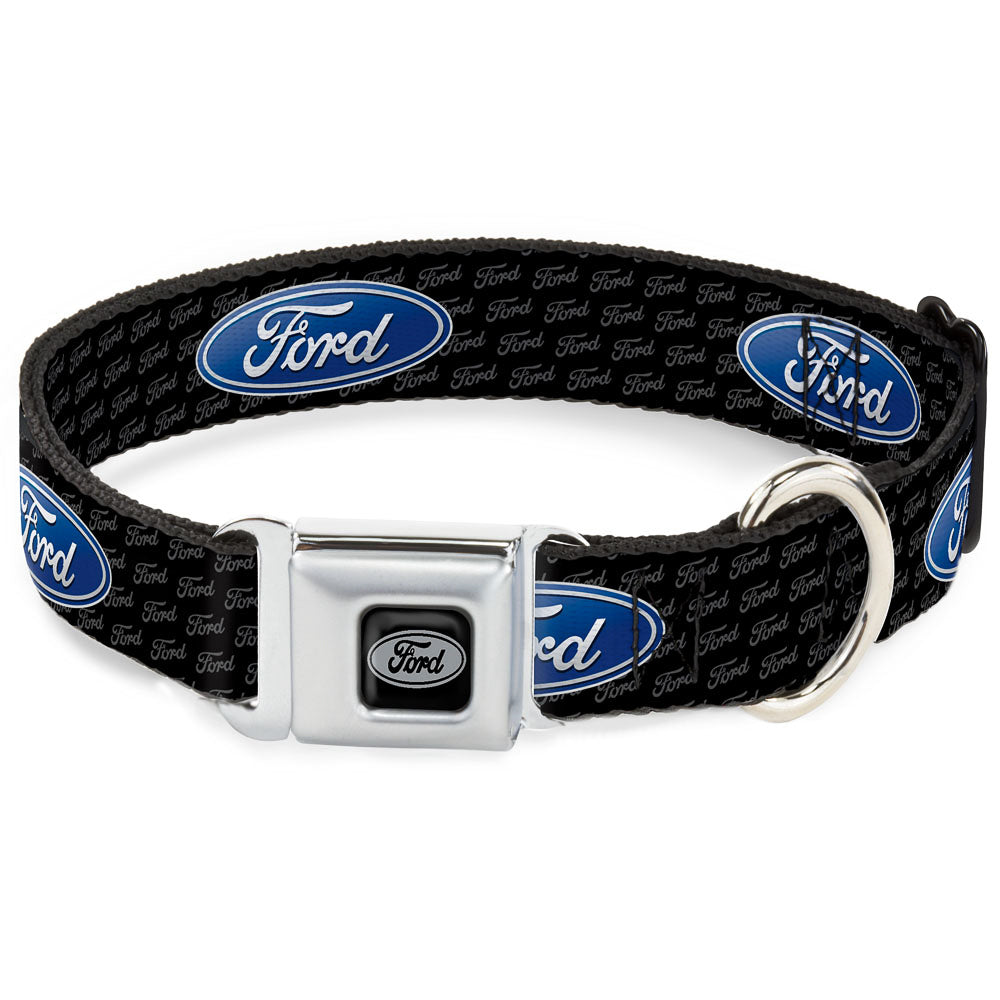 Ford Emblem Seatbelt Buckle Collar - Ford Oval REPEAT