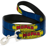 dog-leash-mopar-1937-1947-logo-use-chrysler-engineered-mopar-parts-and-accessories-blue-yellow-red