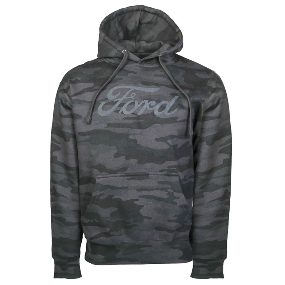 Ford Script Camo Hoodie