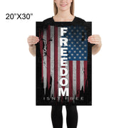 freedom-isnt-free-poster-patriotic-american-flag-art