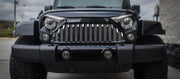 2007-2018 Jeep Wrangler JK w/Gladiator Grille - Front Lower Chrome Mesh Grille | Stainless Steel-ACC-142040-corvette-store-online