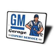 gm-garage-expert-service-sign-aluminum-sign