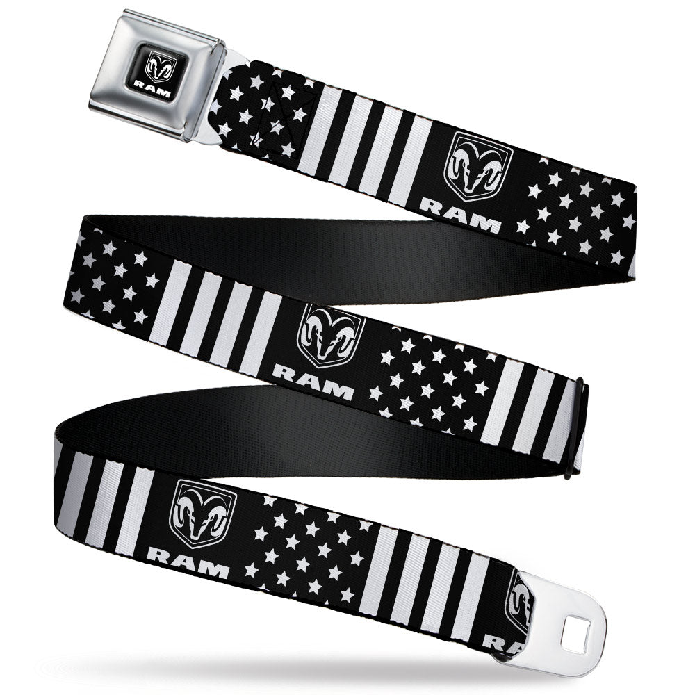 ram-logo-full-color-black-white-seatbelt-belt-ram-logo-americana-stars-and-stripes-black-white-webbing