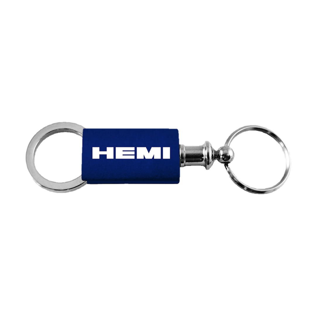 Hemi Anodized Aluminum Valet Key Fob in Black