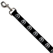 dog-leash-mopar-logo-repeat-black-silver-gradient