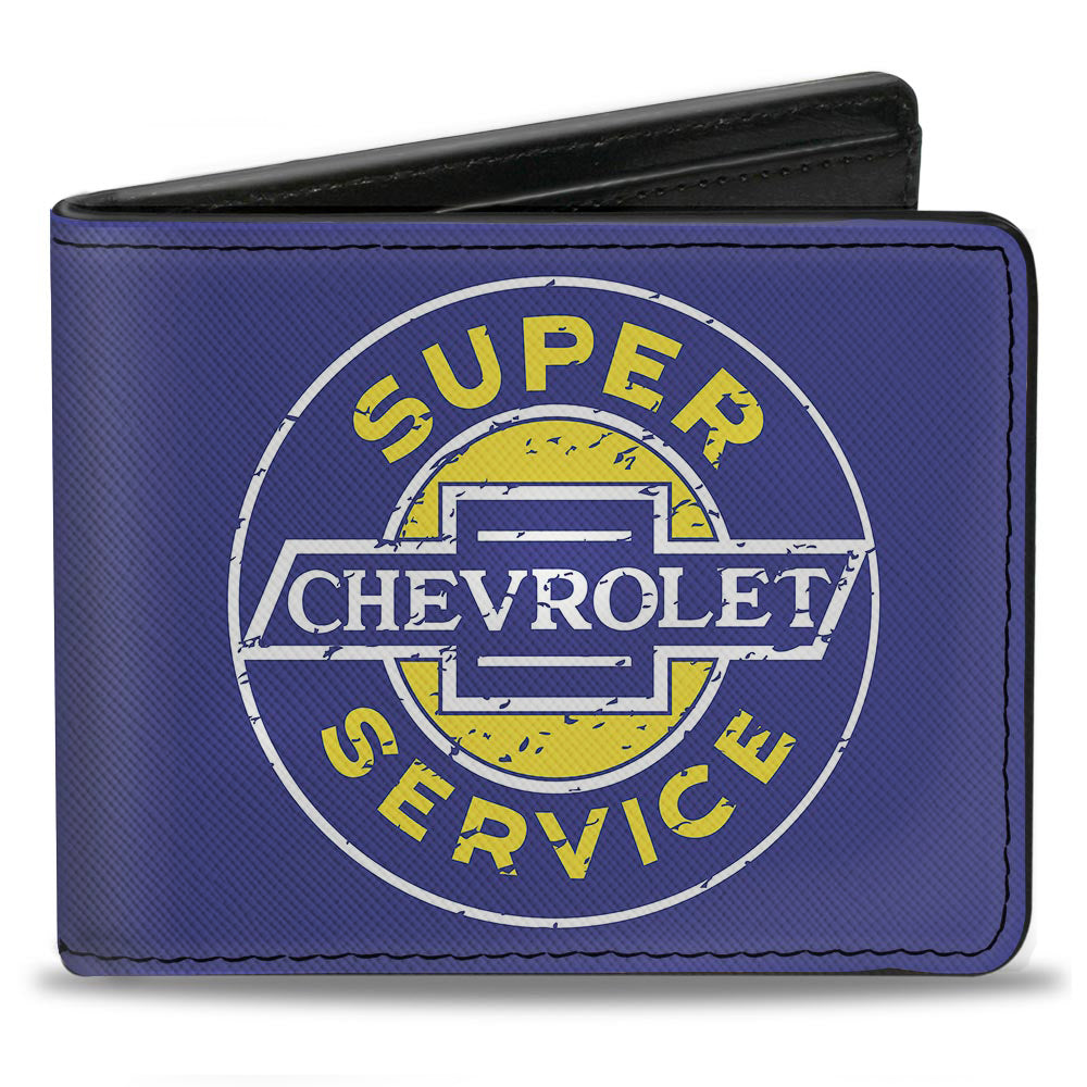 bi-fold-wallet-chevrolet-super-service-logo-blue-white-yellow