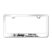 jeep-endless-stainless-steel-frame-laser-etched-mirrored-45146-classic-auto-store-online