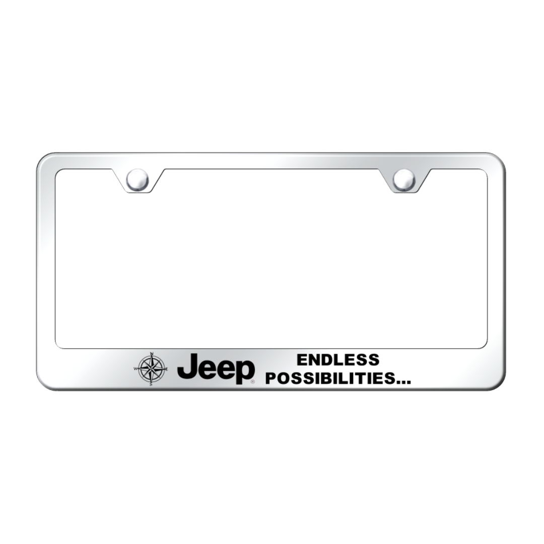 jeep-endless-stainless-steel-frame-laser-etched-mirrored-45146-classic-auto-store-online