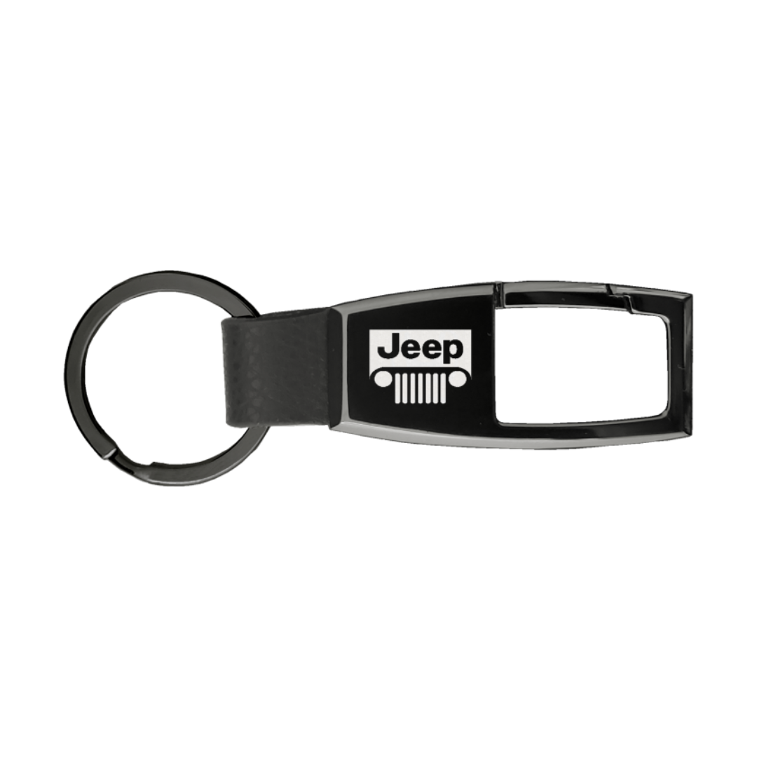 jeep-grill-premier-carabiner-key-fob-black-pearl-45325-classic-auto-store-online