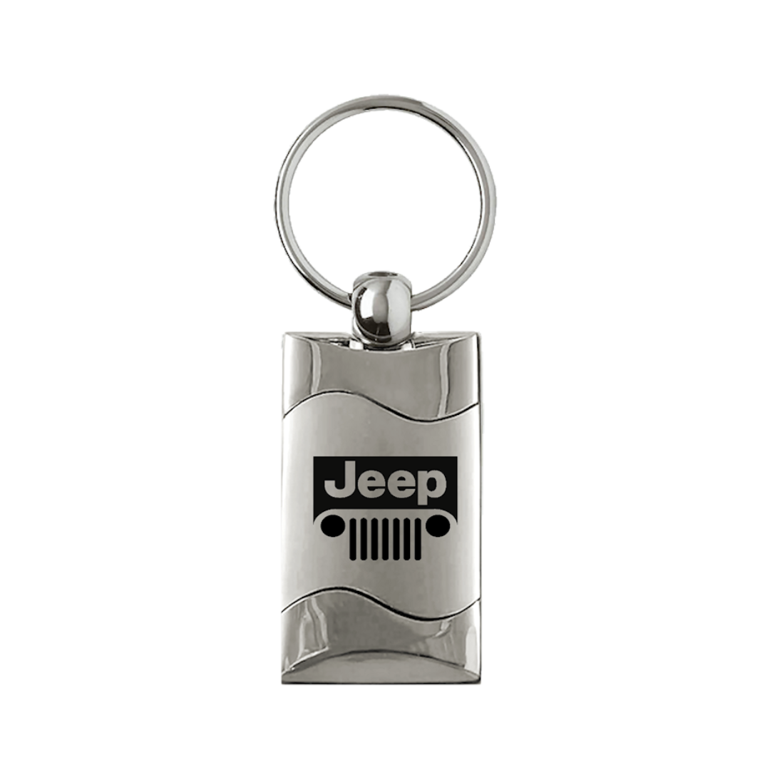 jeep-grill-rectangular-wave-key-fob-silver-28705-classic-auto-store-online