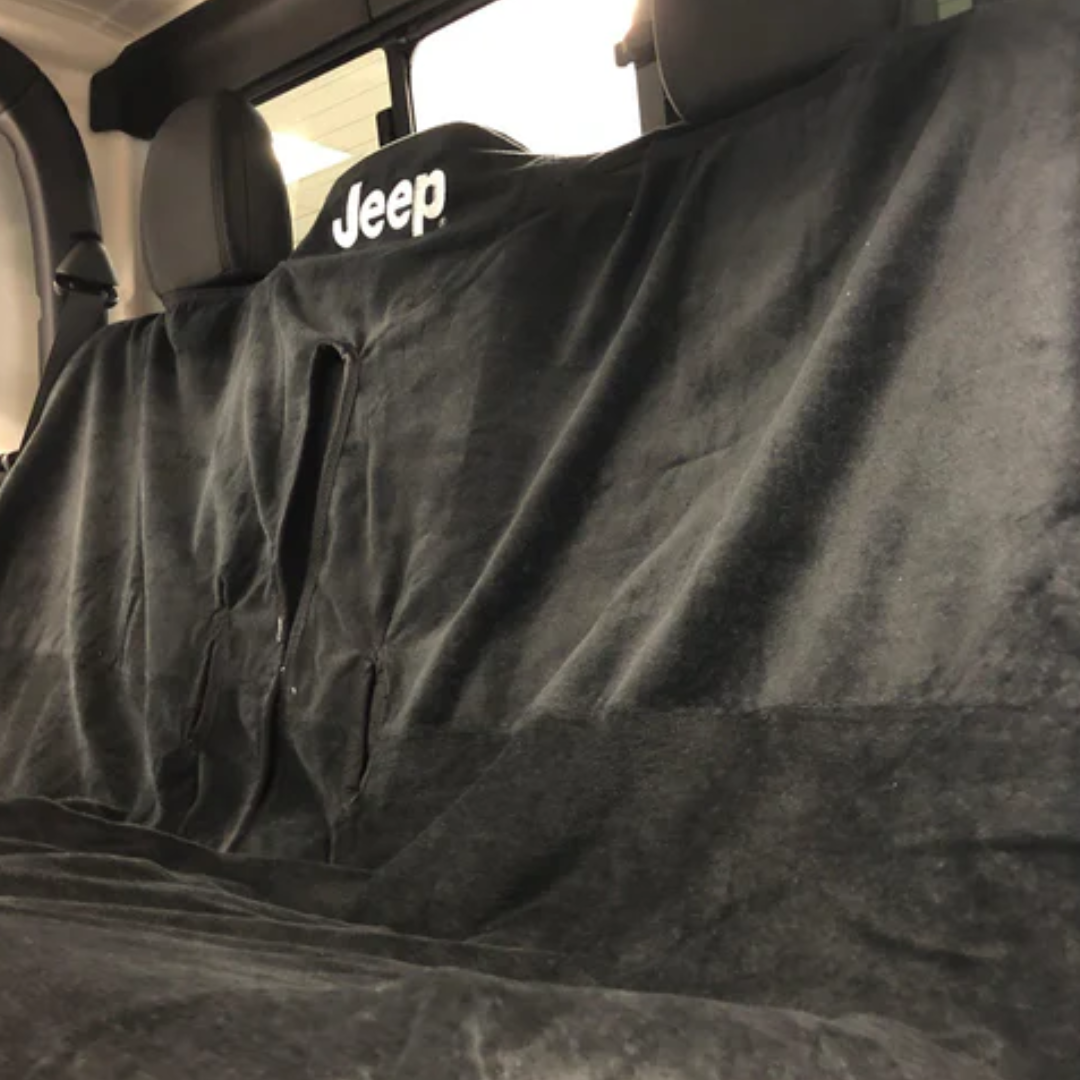 Jeep Logo Full Back Seat Towel