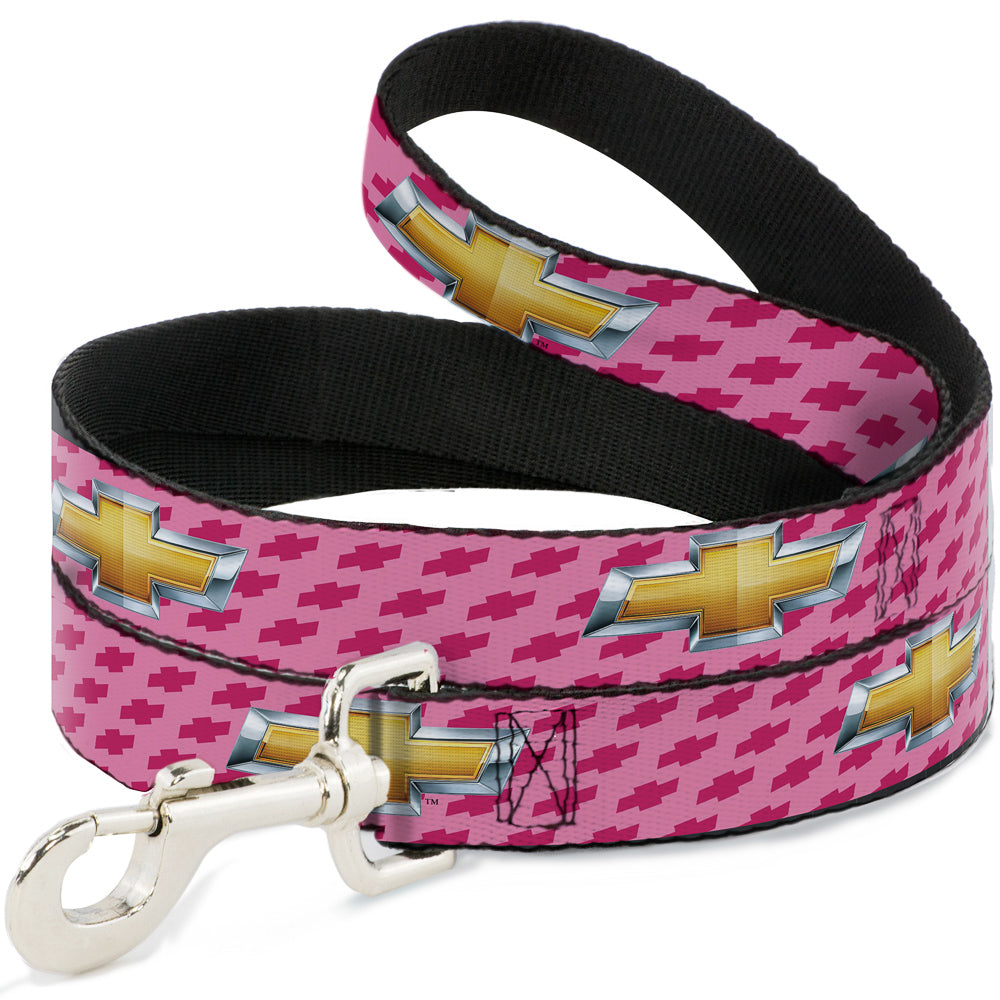 dog-leash-chevy-gold-bowtie-w-logo-pink