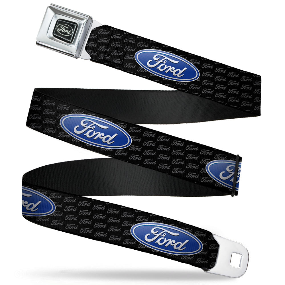 Ford Emblem Seatbelt Belt - Ford Oval REPEATWebbing