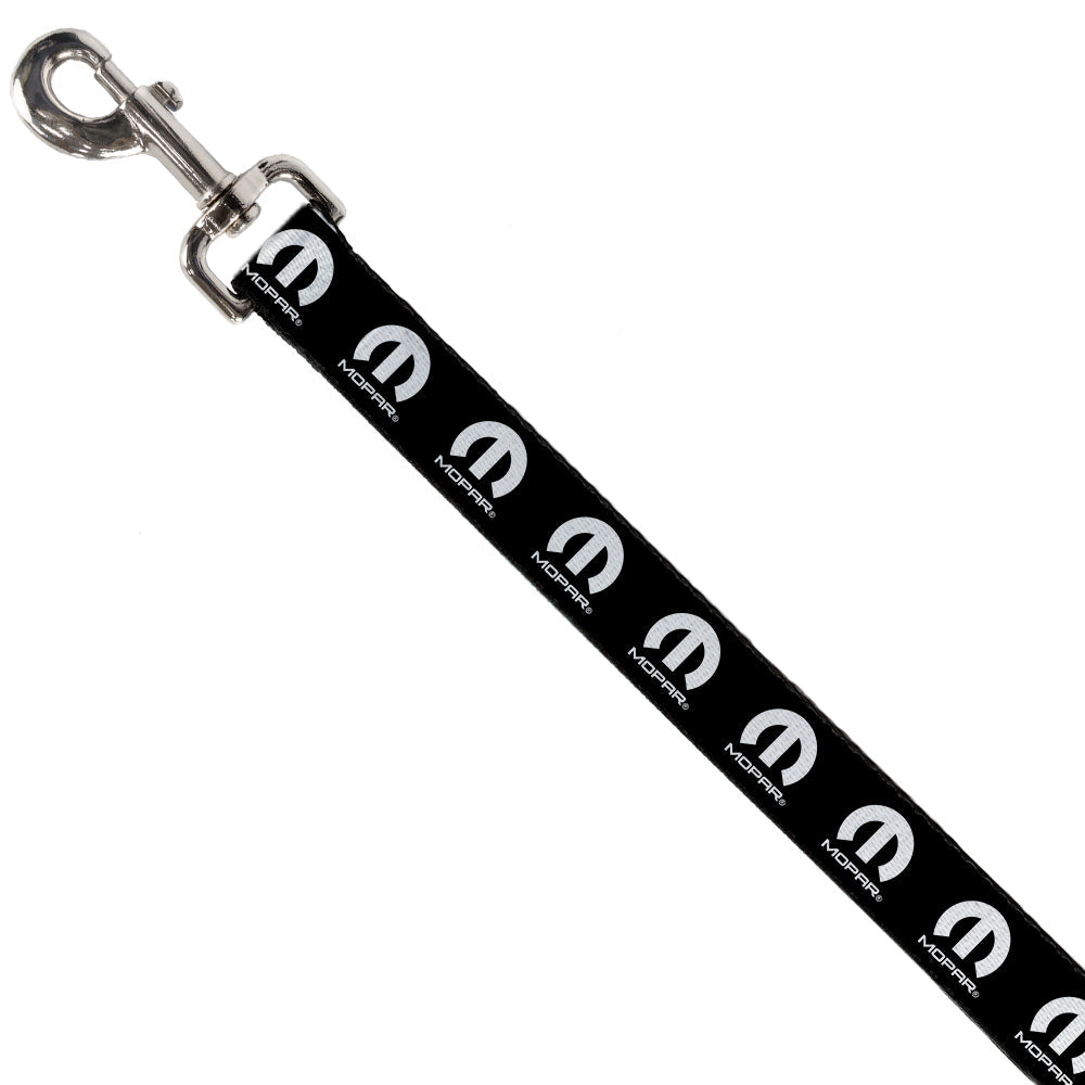 dog-leash-mopar-logo-repeat-black-white