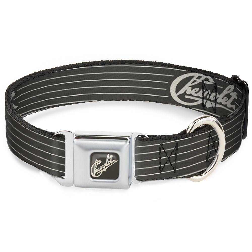 chevrolet-heritage-script-full-color-charcoal-tan-seatbelt-buckle-collar-chevrolet-heritage-script-stripe-charcoal-tan