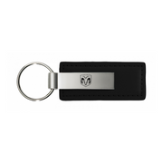 ram-head-leather-key-fob-in-black-22075-classic-auto-store-online