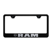 ram-stainless-steel-frame-laser-etched-black-22321-classic-auto-store-online