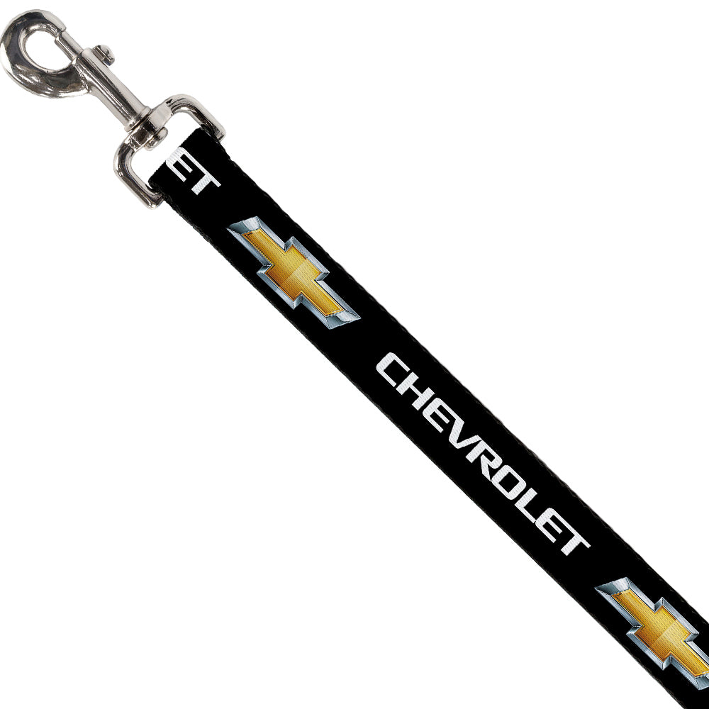 dog-leash-chevy-bowtie-black-gold-logo-repeat