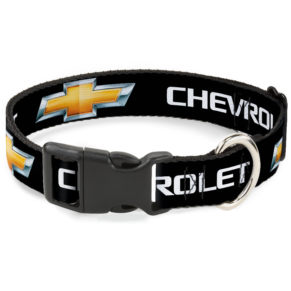 plastic-clip-collar-chevrolet-bowtie-black-gold-white