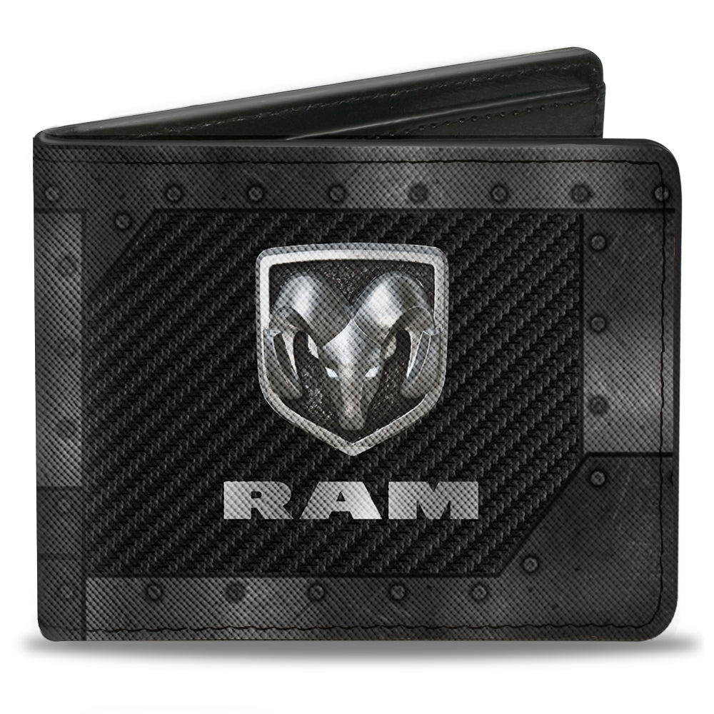 bi-fold-wallet-ram-logo-armor-black-grays-silvers