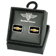 cufflink-set-chevrolet-bowtie-fcg-logo-black-silver-gold