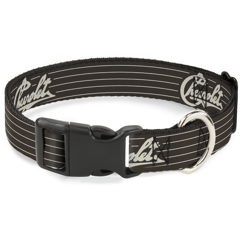 plastic-clip-collar-chevrolet-heritage-script-stripe-charcoal-tan