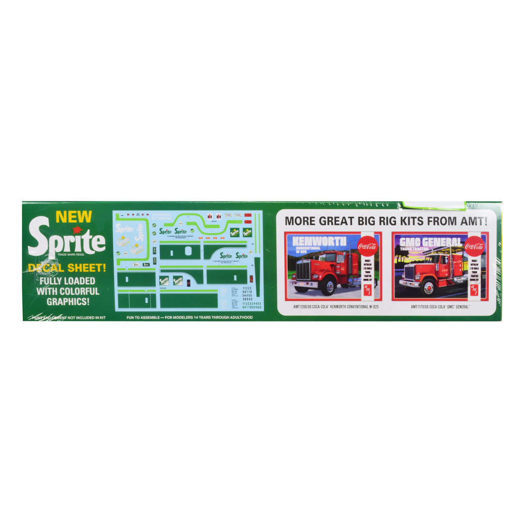 Skill 3 Model Kit International Transtar 4300 Eagle Truck Tractor "Sprite" 1/25 Scale Model by AMT