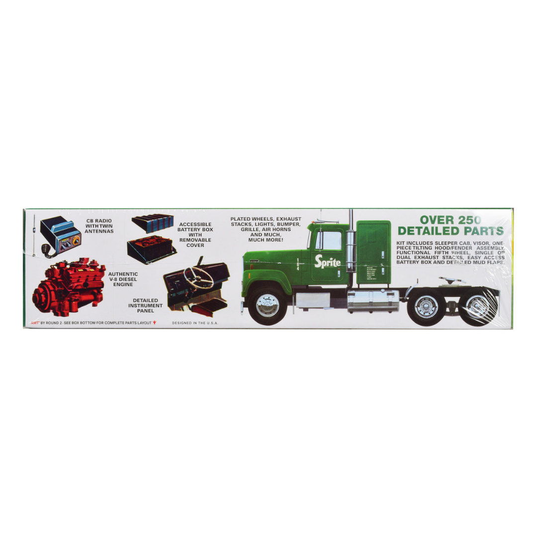 Skill 3 Model Kit International Transtar 4300 Eagle Truck Tractor "Sprite" 1/25 Scale Model by AMT