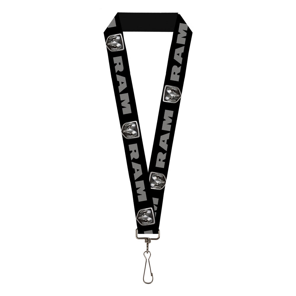 lanyard-1-0-ram-bold-text-rounded-ram-icon-black-gray-silvers