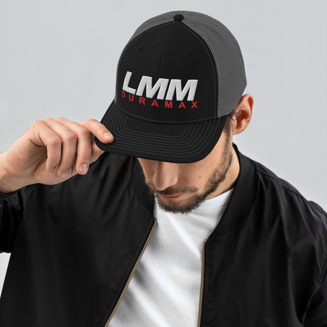 lmm-duramax-trucker-cap-embroidered-baseball-hat