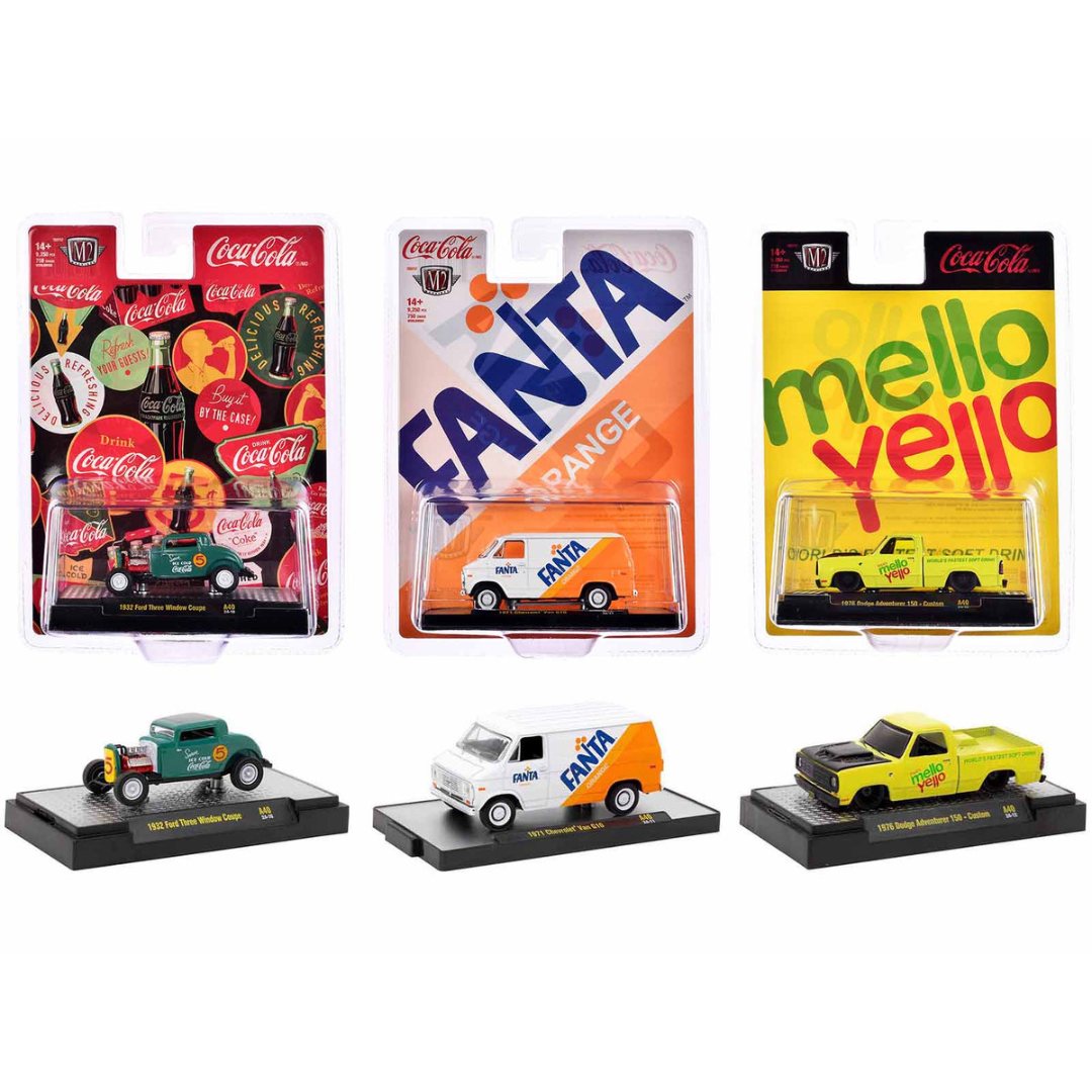 sodas-set-of-3-pieces-release-40-limited-edition-1-64-diecast-model-cars