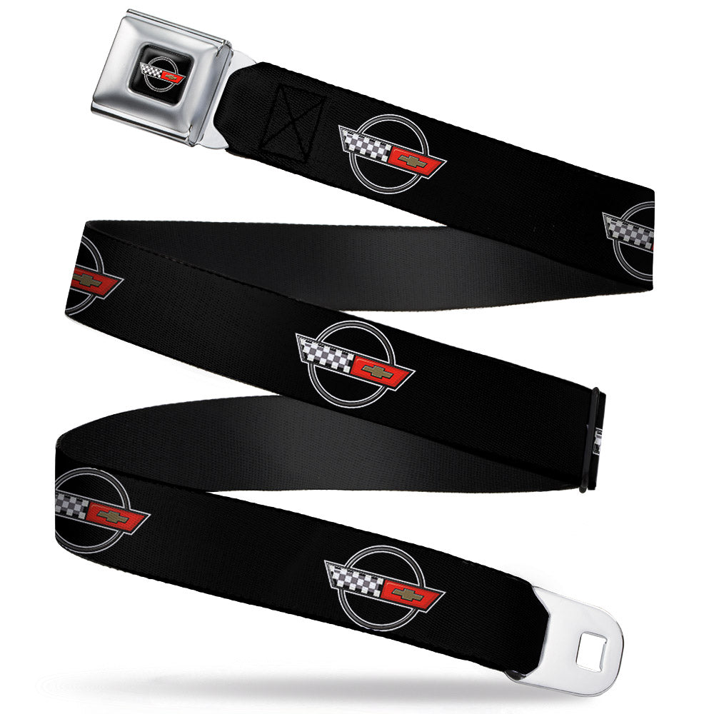 corvette-c4-checker-bowtie-logo-full-color-black-seatbelt-belt-c4-webbing