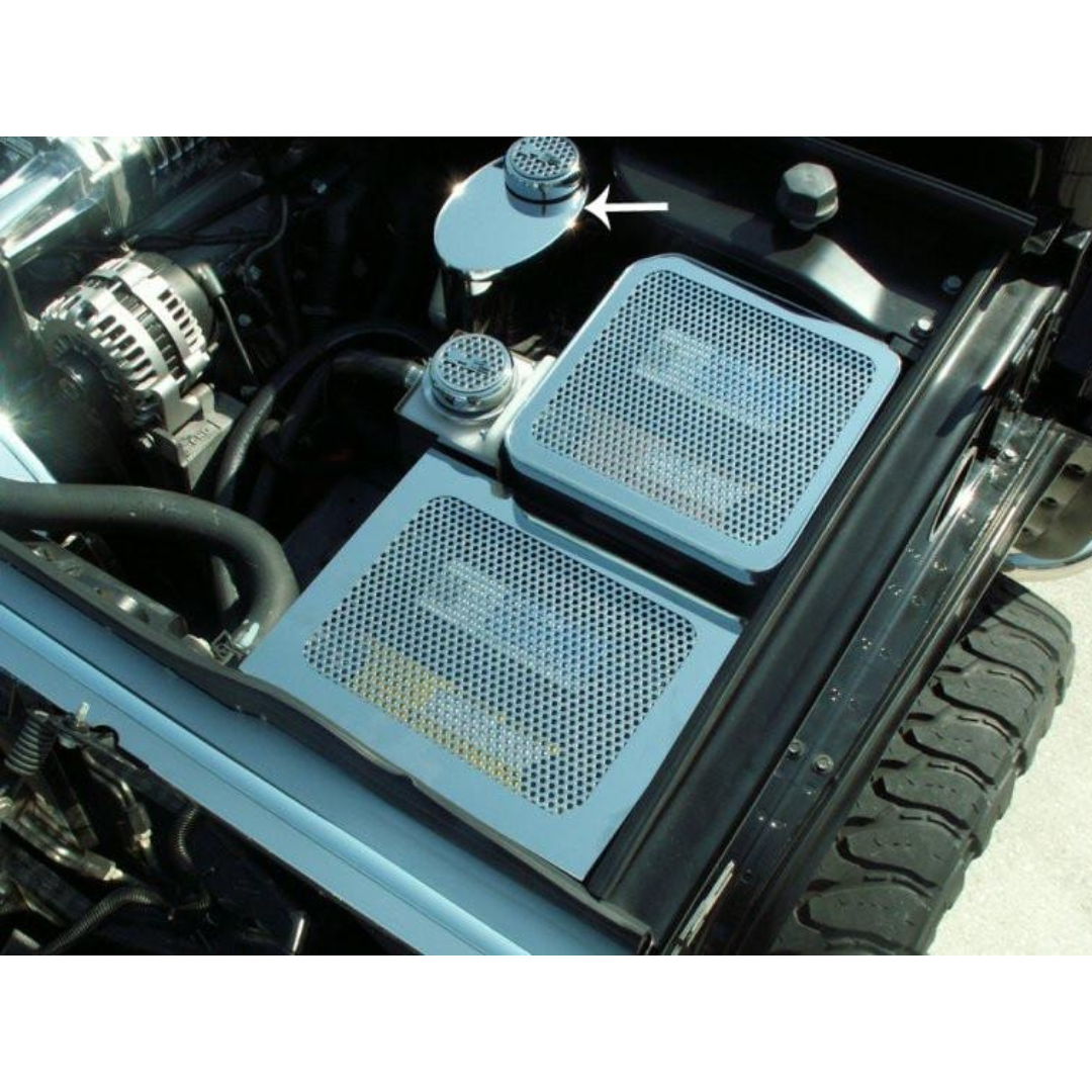 2003-2007 Hummer H2 - Master Cylinder Cover | Polished Stainless Steel