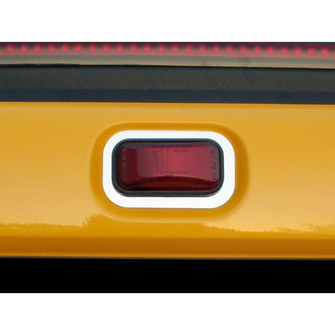 2003-2013 Hummer H2 - Rear Running Light Trim 3Pc | Polished Stainless Steel