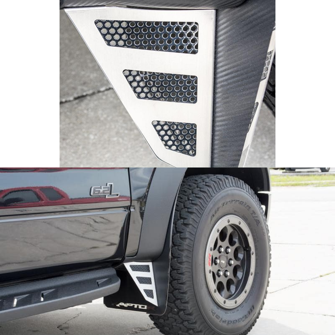 2010-2014 Ford Raptor - RAPTOR Style Carbon Fiber Mud Guards