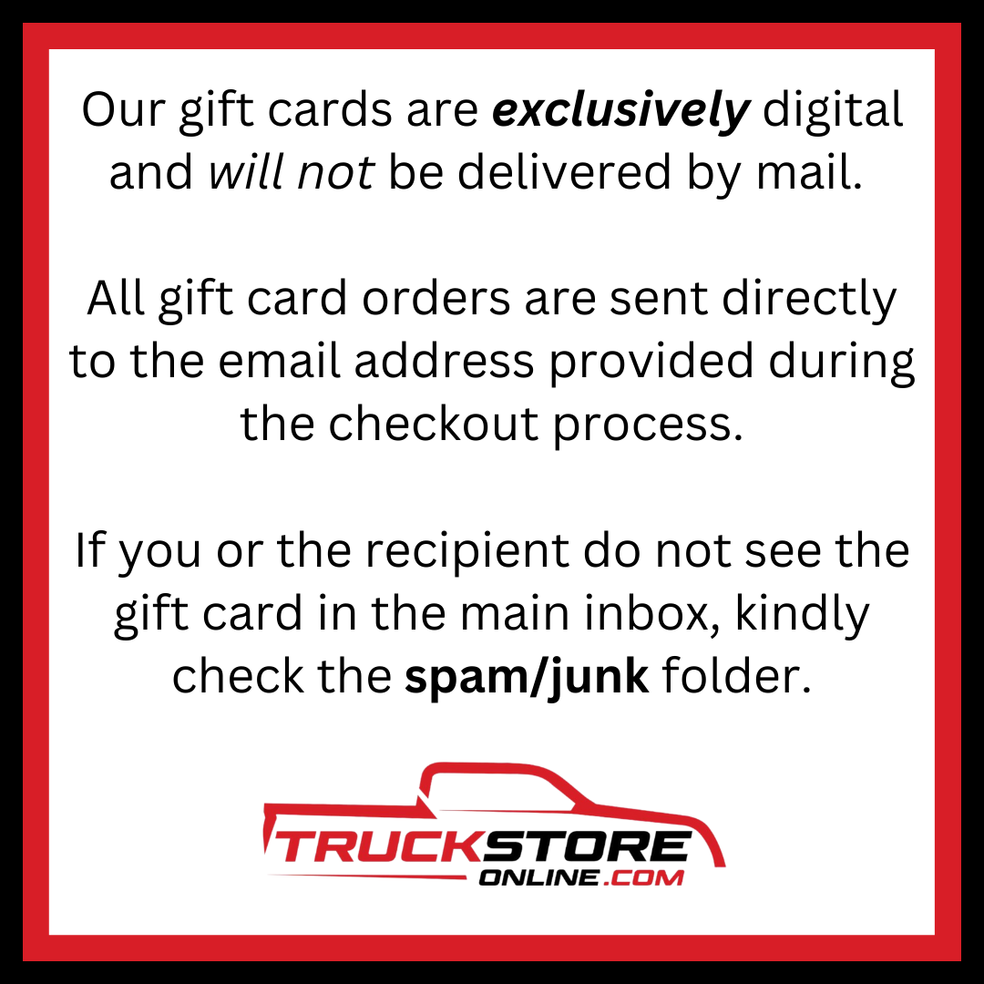 TruckStoreOnline.com E-Gift Card