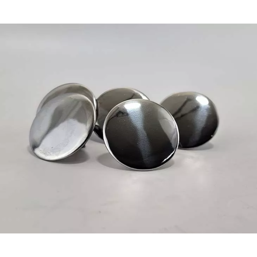 SSR Hood Button Kit 5pc Large | Nickel Finish