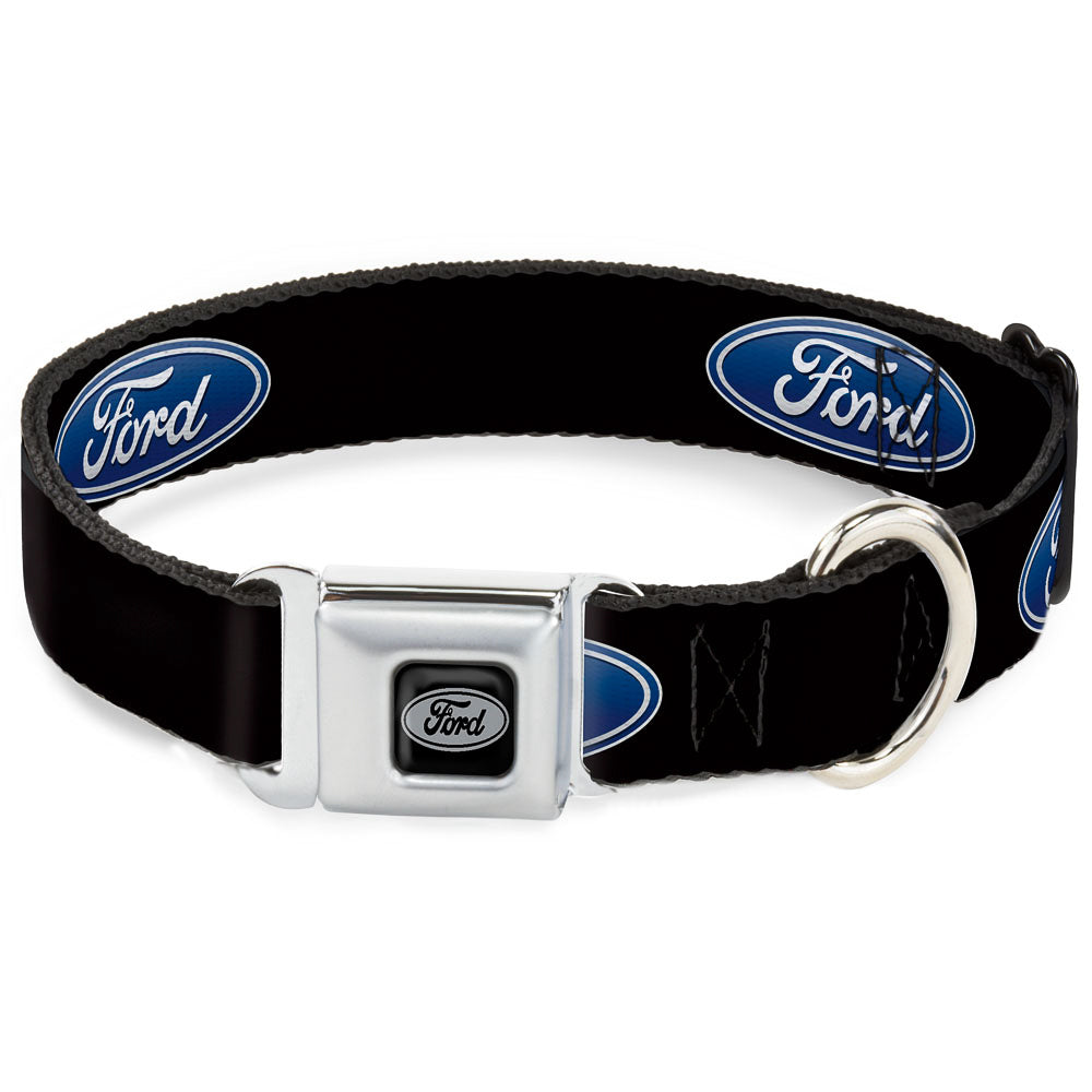 Ford Emblem Seatbelt Buckle Collar - Ford Oval Logo REPEAT