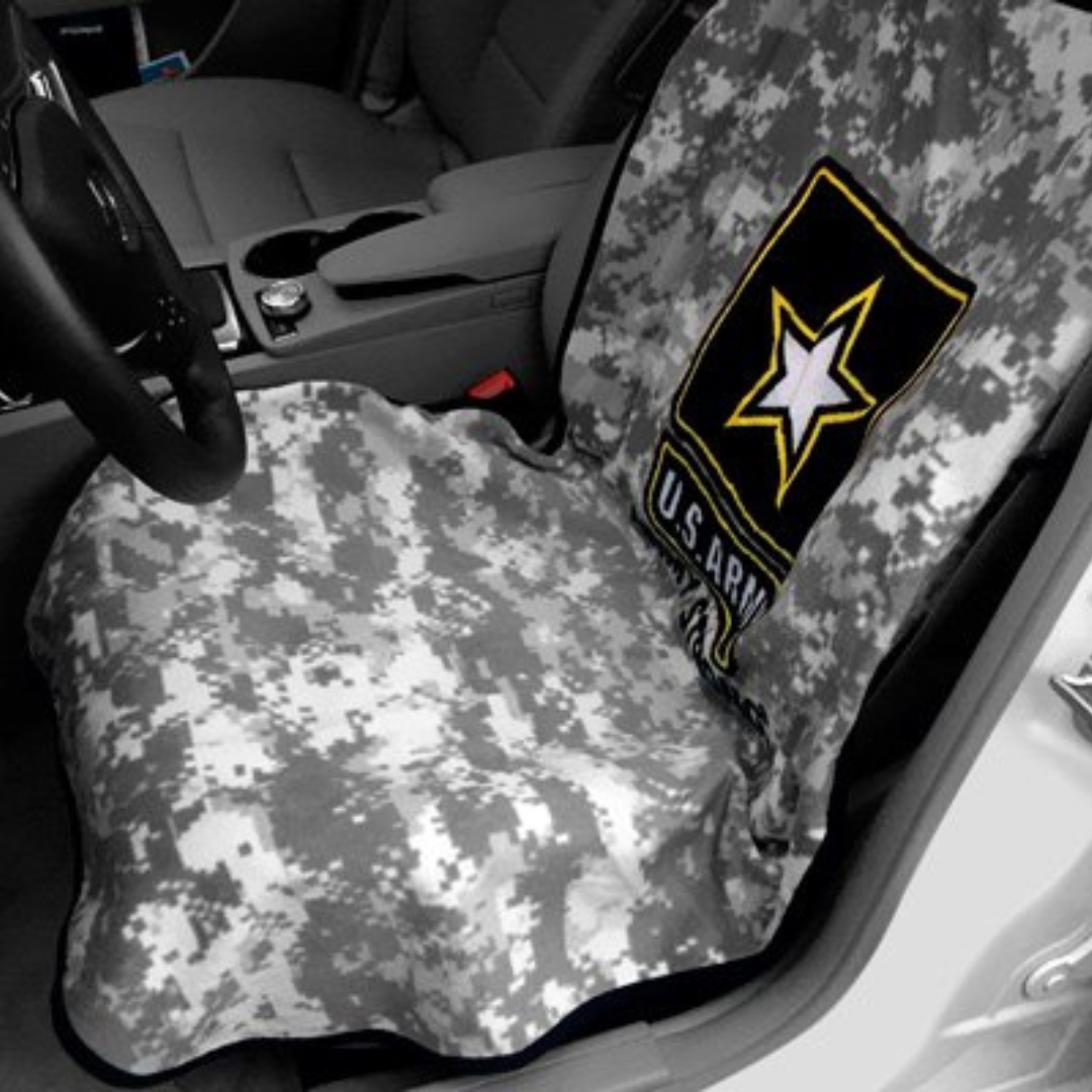 U.S. Army Camo Seat Towel Seat Cover