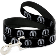 dog-leash-mopar-logo-repeat-black-silver-gradient