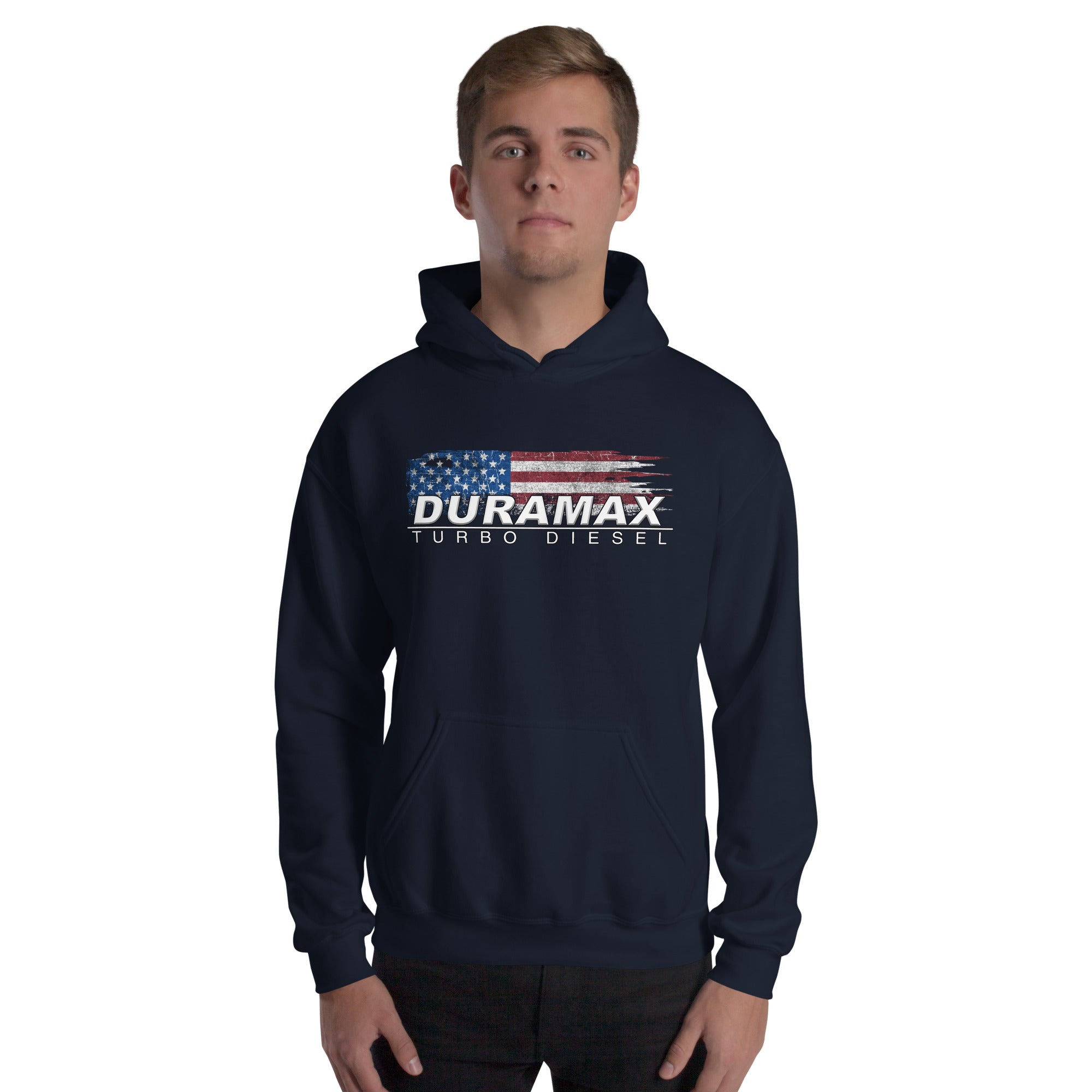 Duramax Hoodie Sweatshirt With Patriotic Design Truck Store Online