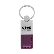 wrangler-duo-leather-chrome-key-fob-purple-39948-classic-auto-store-online