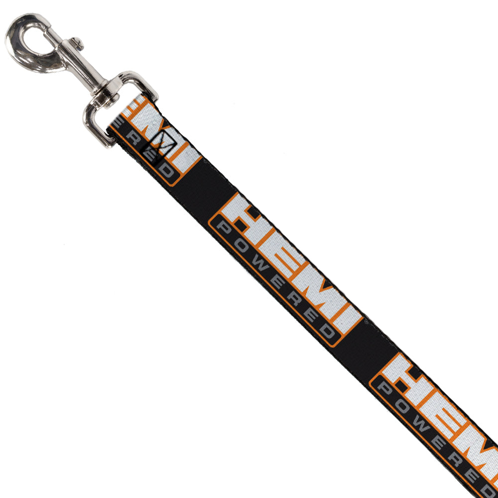 dog-leash-hemi-powered-logo-repeat-black-orange-white-gray