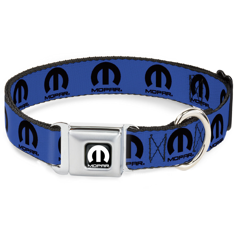 MOPAR Logo Seatbelt Buckle Collar - Full Color Black/White