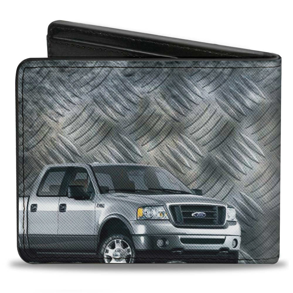 bi-fold-wallet-f-150-ford-truck-checker-metal-diamond-plate