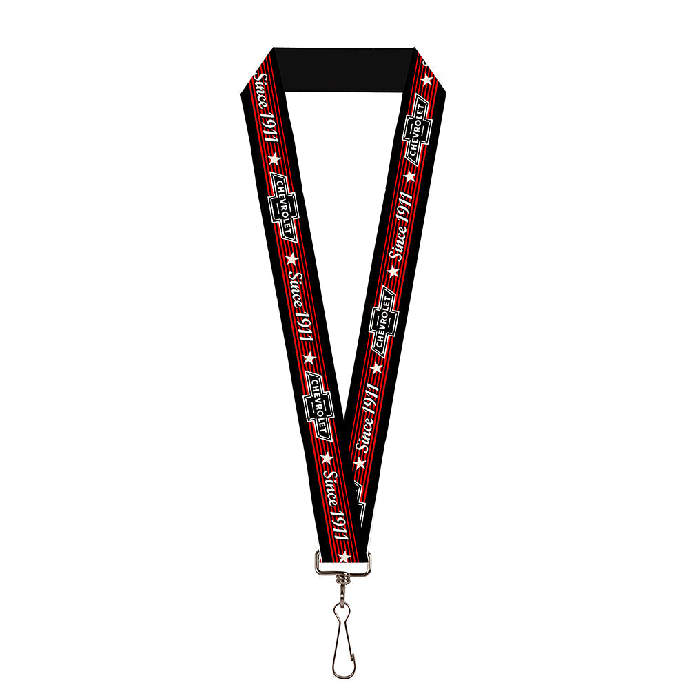 lanyard-1-0-vintage-chevrolet-bowtie-since-1911-stars-stripe-black-red-ivory