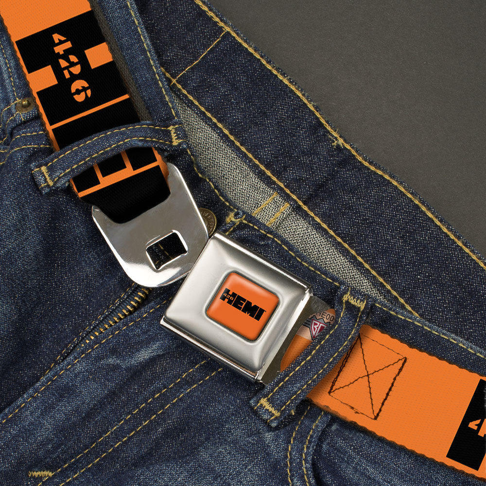 hemi-426-logo-full-color-orange-black-seatbelt-belt-hemi-426-logo-repeat-orange-black-webbing